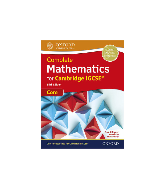 Complete Mathematics For Cambridge IGCSE Core